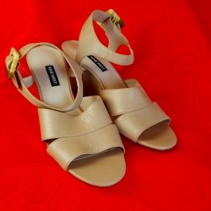 Nine West Wedge Heel Sandals, size 9.